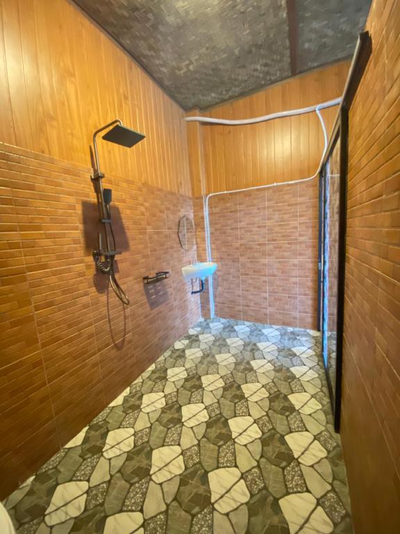 Private bathroom with rain shower